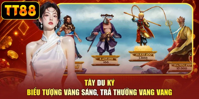 Tây Du Ký - Biểu Tượng Vàng Sáng, Trả Thưởng Vang Vang - BETZUNO96